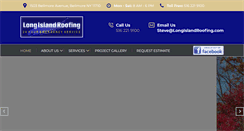 Desktop Screenshot of longislandroofing.com
