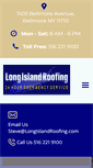 Mobile Screenshot of longislandroofing.com