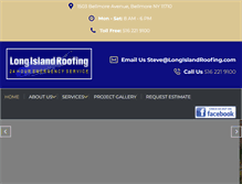 Tablet Screenshot of longislandroofing.com